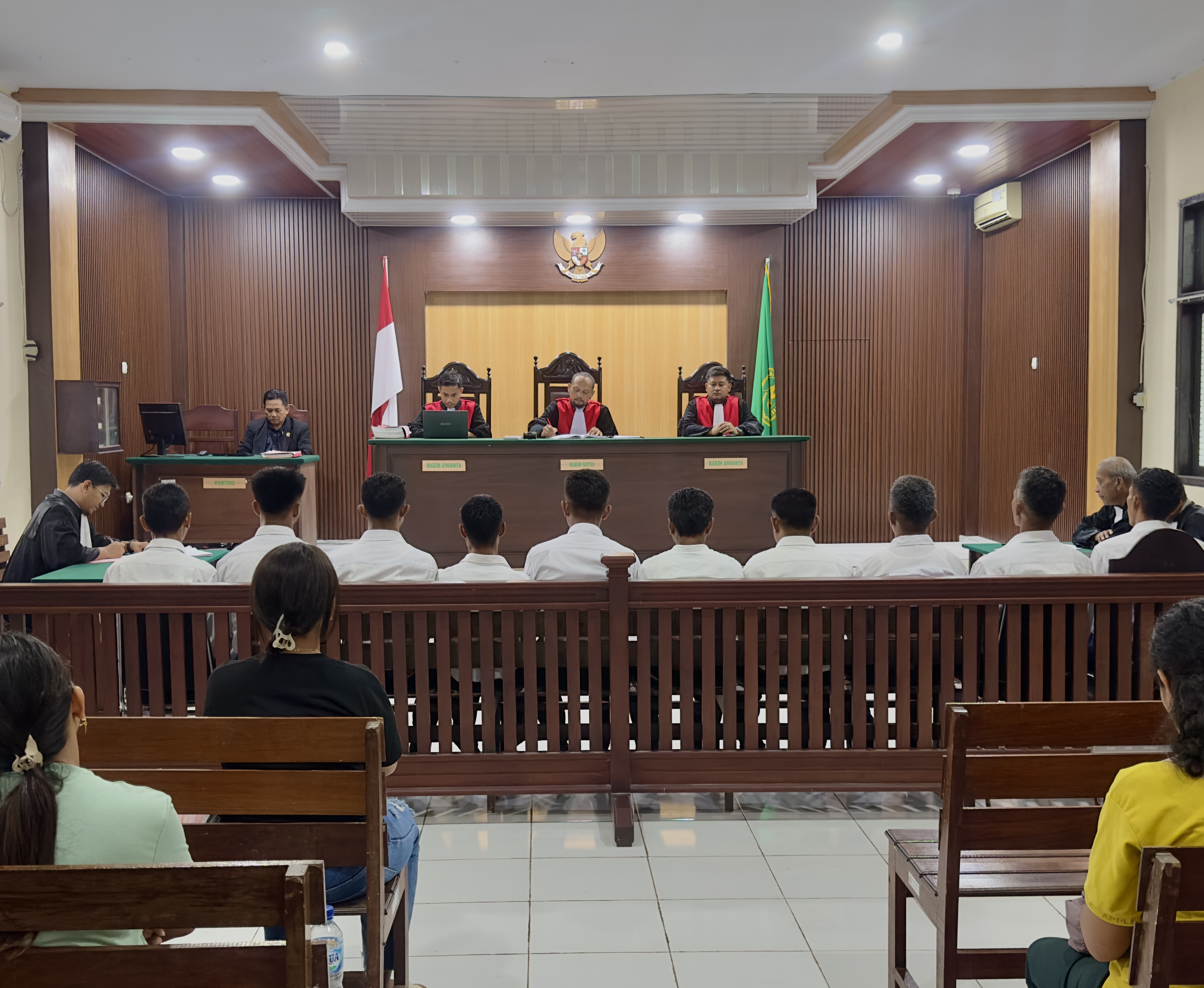 PN Saumlaki Adili Sengketa Lahan dengan Penggunaan Senjata Api Ilegal