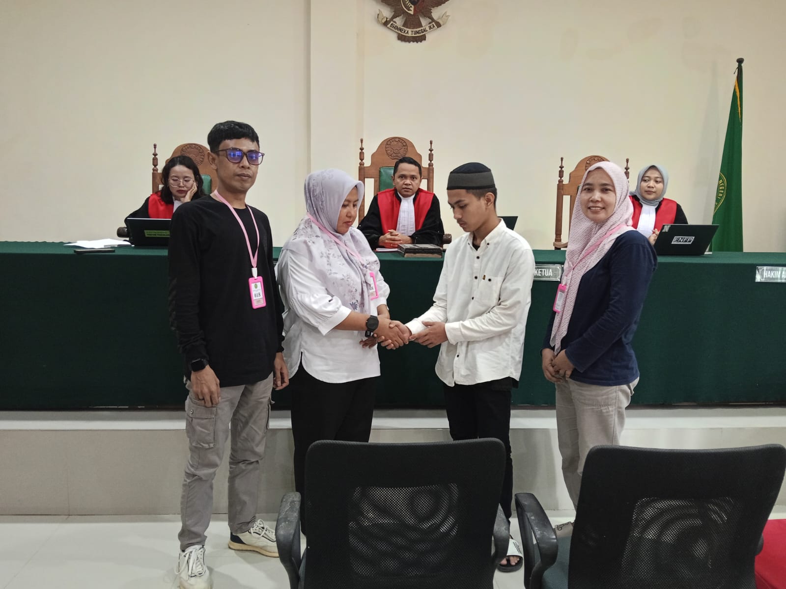 PN Sinjai Hukum Pelaku Pencurian Motor Lewat Restorative Justice