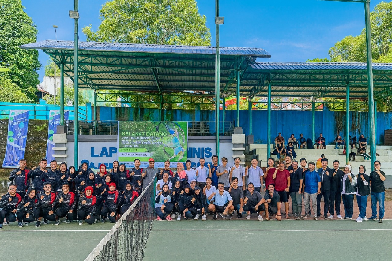PN Sinjai Sulsel Sukses Gelar Laga Tenis Persahabatan Empat Pengadilan Negeri