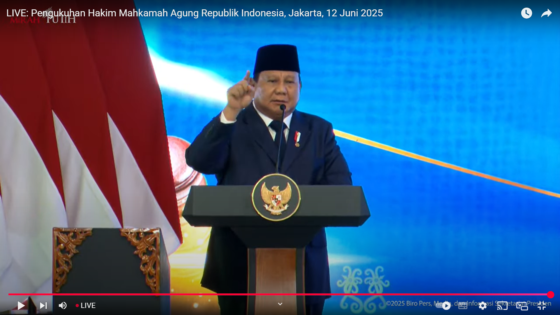 Prabowo: Gaji Hakim Akan Dinaikkan  280%