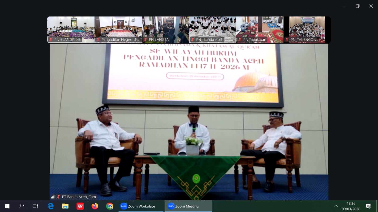 PT Banda Aceh & PN Se-Aceh Gelar Khataman Al-Quran