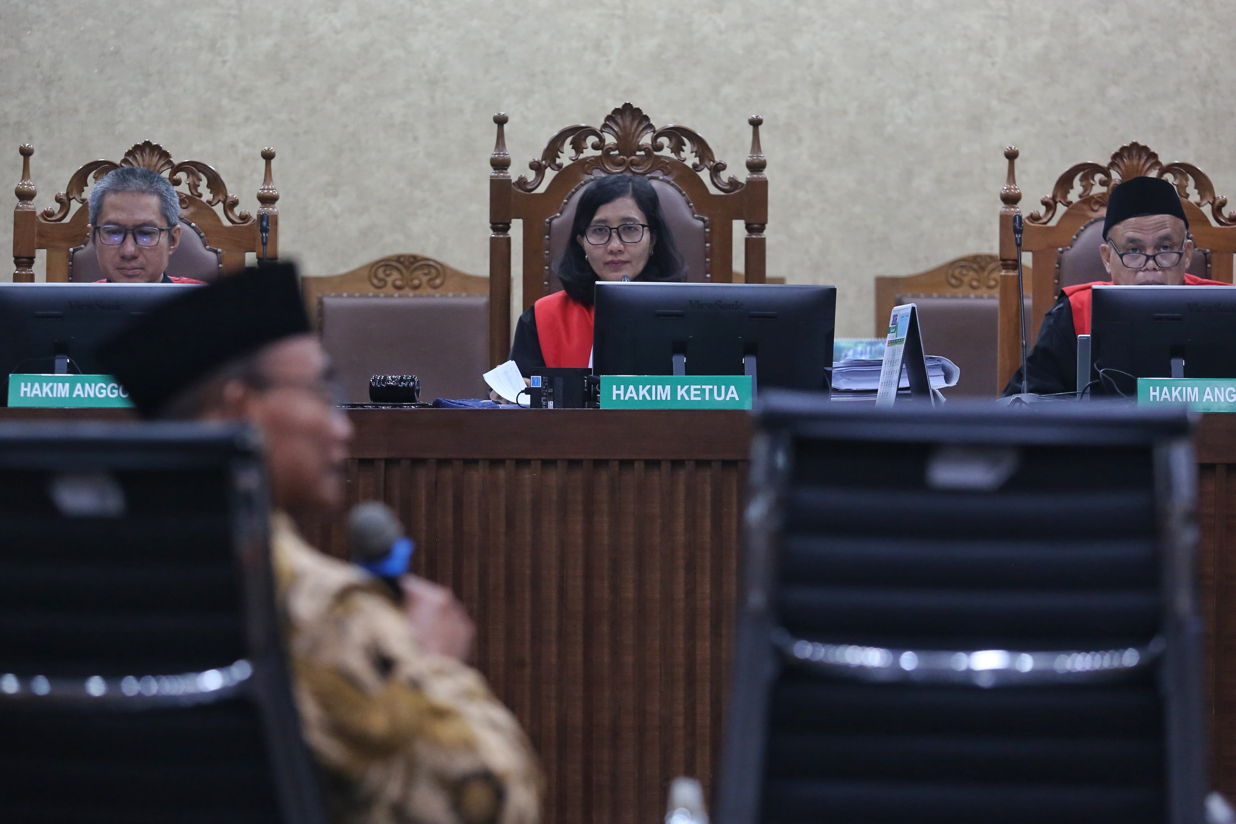 Salah satu sidang dengan terdakwa Yaqut Cholil Quomas (ist.)