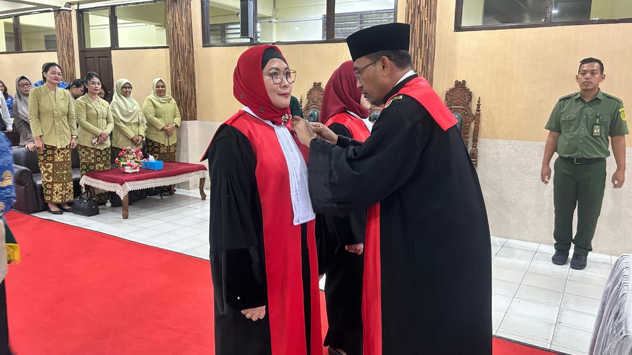 Saat Sarjana Teknik Itu Dilantik Jadi Hakim Ad Hoc Tipikor PN Palangka Raya