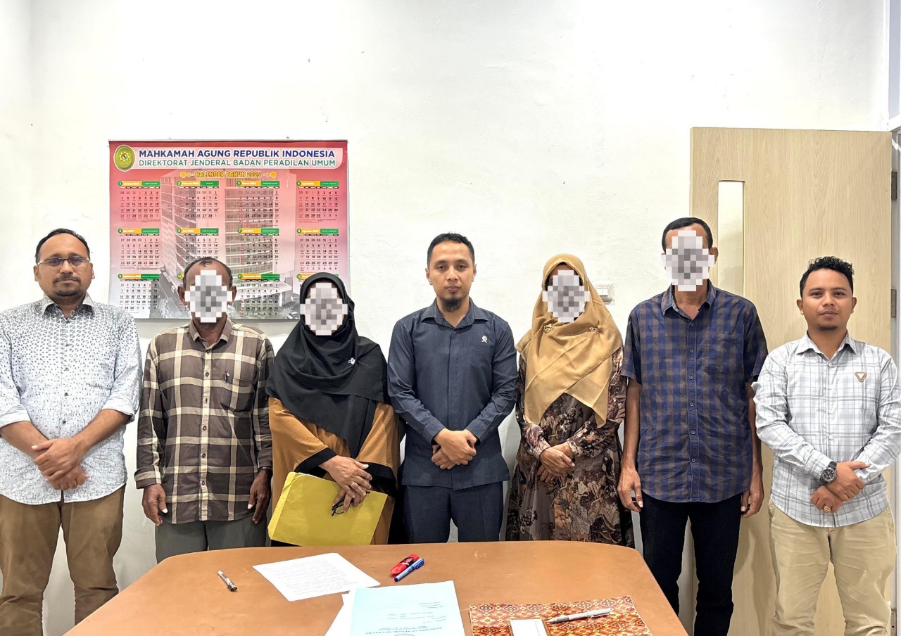 Sepakat! Dua Perkara Perdata Berakhir Damai di PN Meureudu