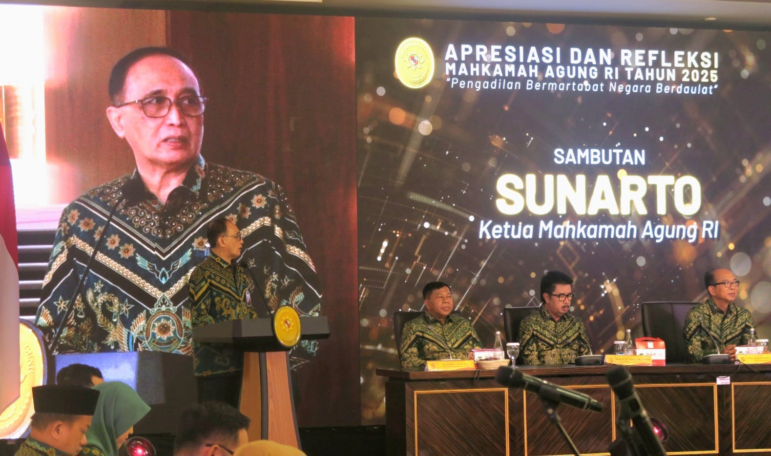 Ketua MA Prof Sunarto (dok.ist)