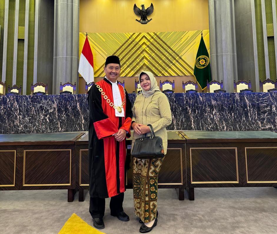 Setelah Dilantik Ketua Pengadilan Tinggi Bandung Lakukan Pembinaan, Ini Pesannya!