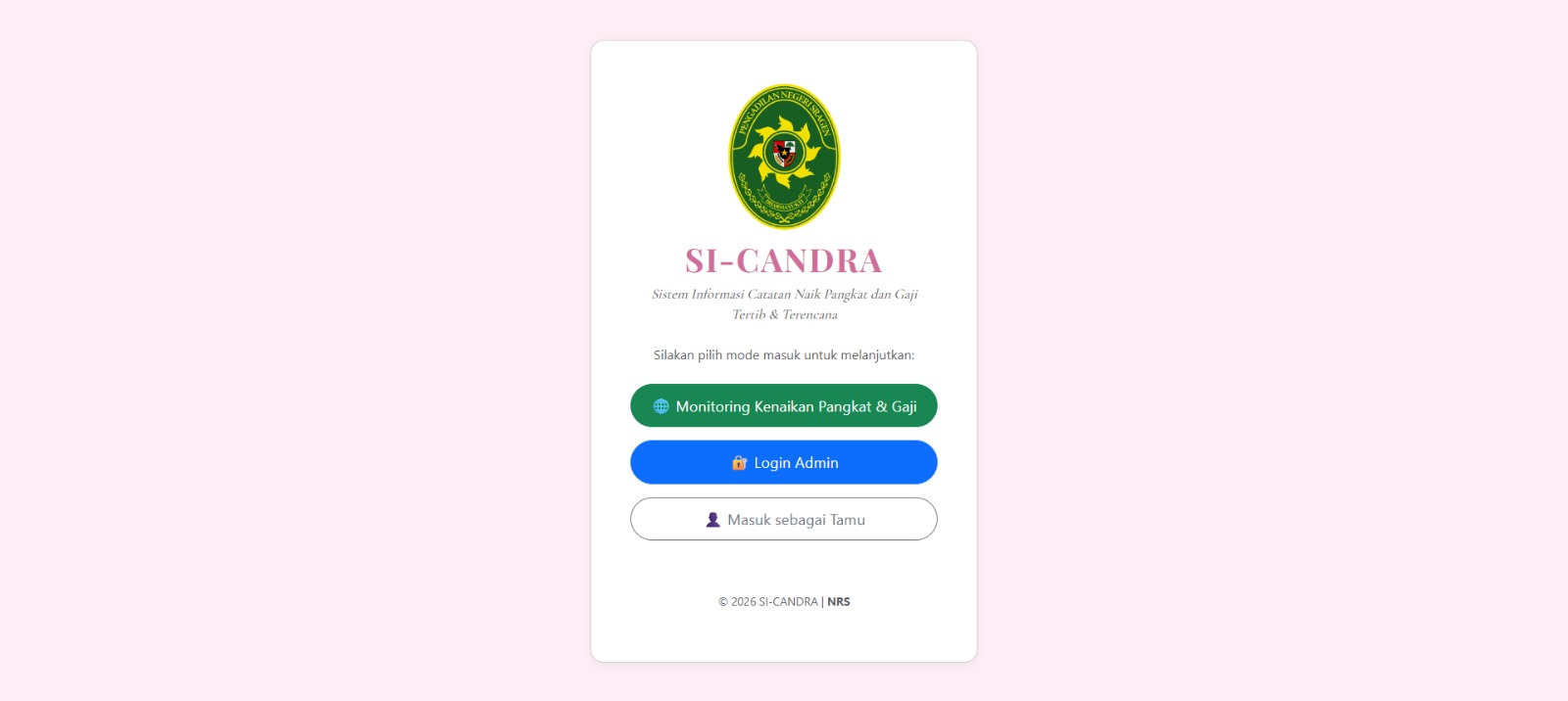 SI-CANDRA, Inovasi PN Sragen Untuk Ketepatan Waktu Kenaikan Pangkat