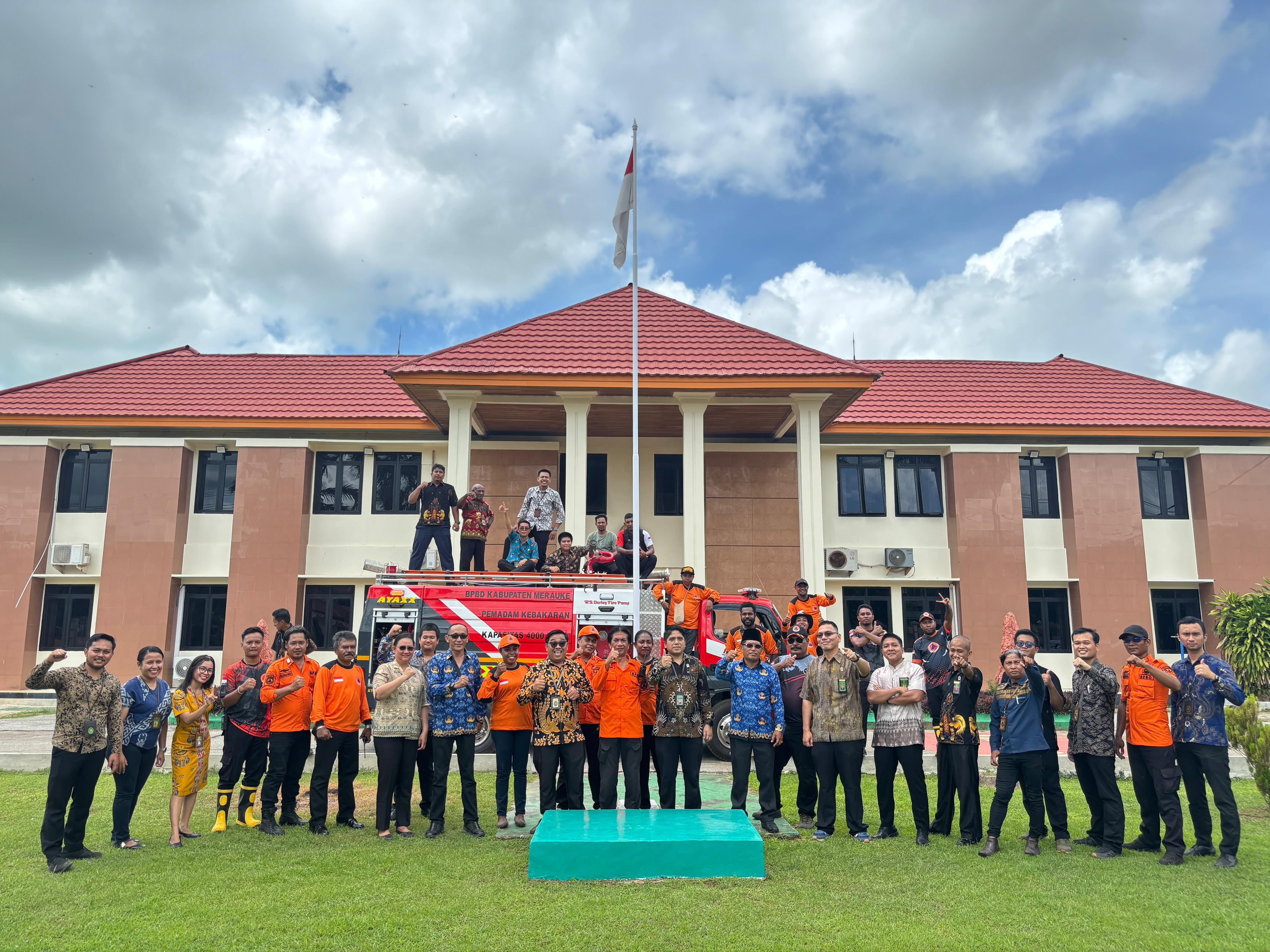 Simulasi Kebakaran dan Gempa di PN Merauke Picu Antusias Peserta