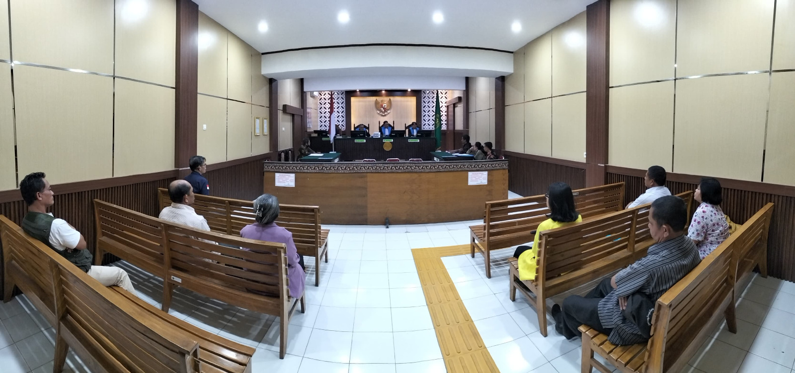 Sinergitas Antar Badan Peradilan dalam Sidang Perdana di PN Makale