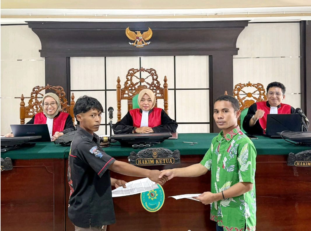 Tangis Pecah di Sidang PN Buntok, Korban Ikhlaskan Uang 150 Ribu Yang Dicuri