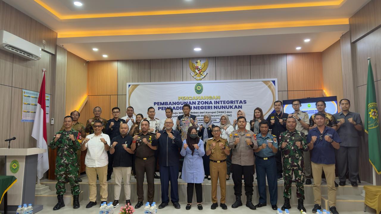 Tekad PN Nunukan Wujudkan Peradilan Bersih di Perbatasan Nusantara