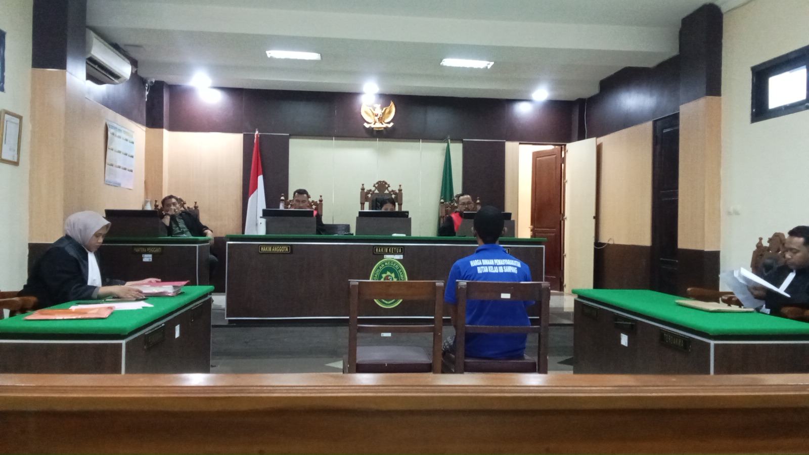 Telantarkan Anak, Seorang Bapak Dipidana Pengawasan oleh PN Sampang Jatim