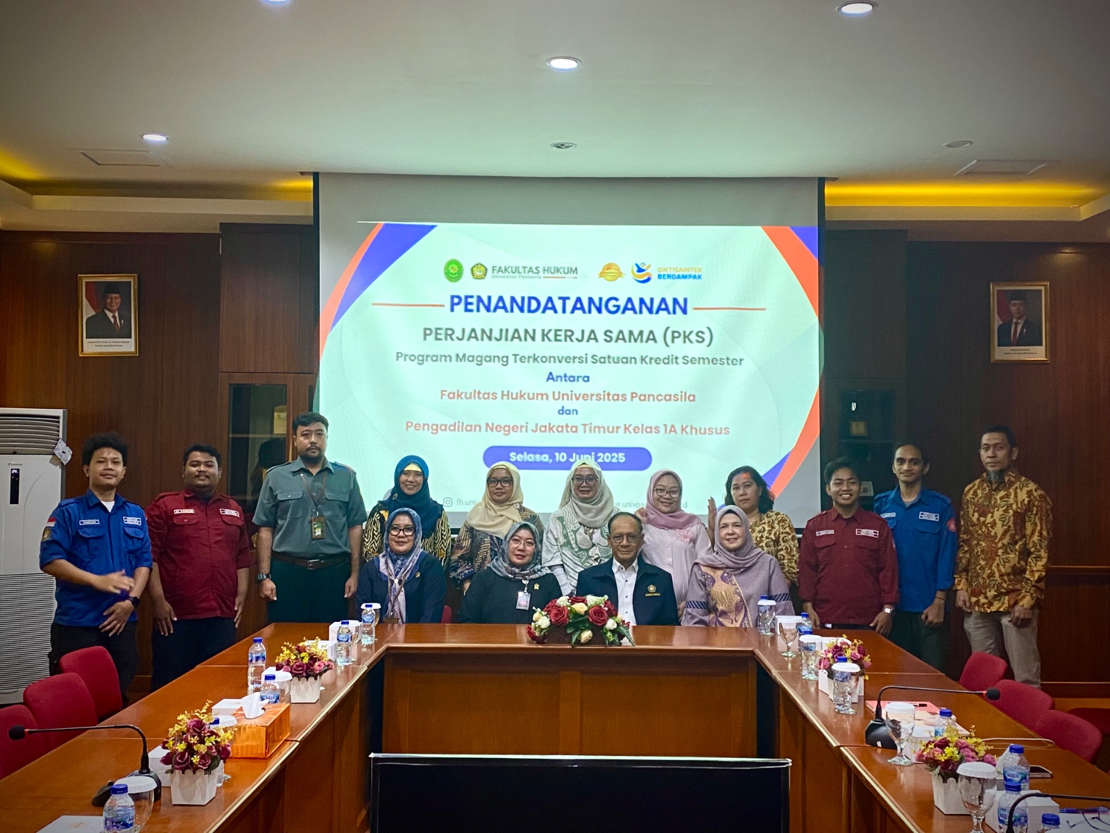 Tingkatkan Kualitas Mahasiswa, FH UP Teken Kerjasama dengan PN Jaktim