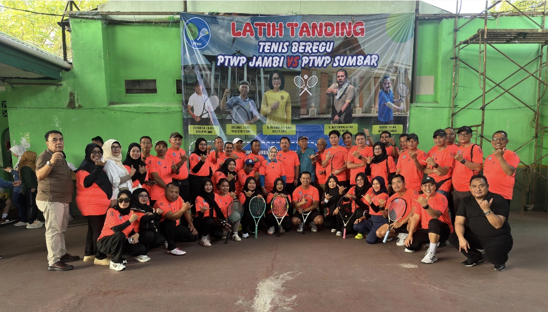 Tingkatkan Solidaritas, PTWP Sumbar & PTWP Jambi Tanding Persahabatan