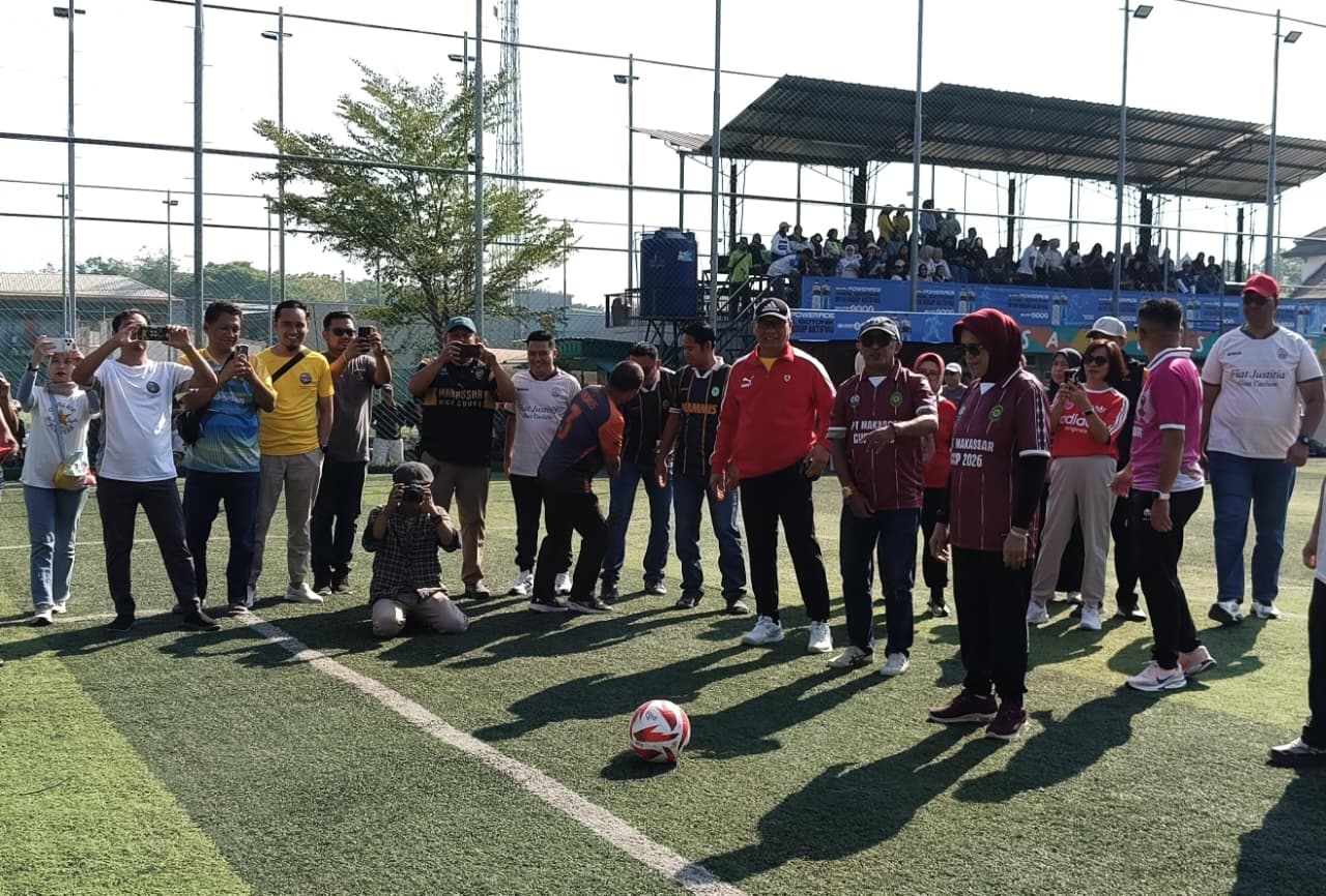 Dok. Pembukaan Turnamen Minisoccer.
