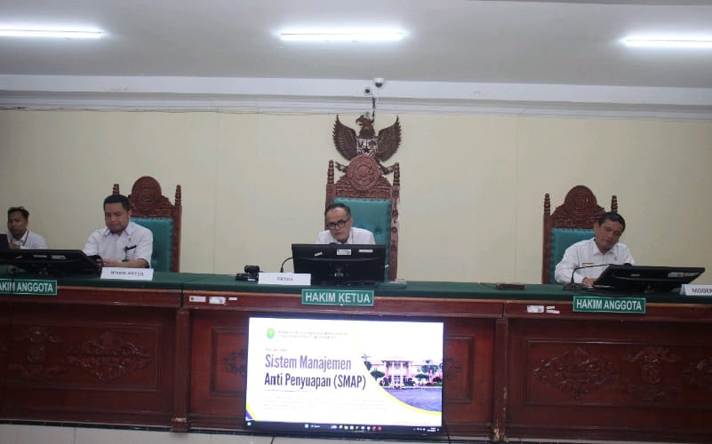 Wujudkan Peradilan Bersih & Profesional, PN Lubuk Pakam Canangkan SMAP