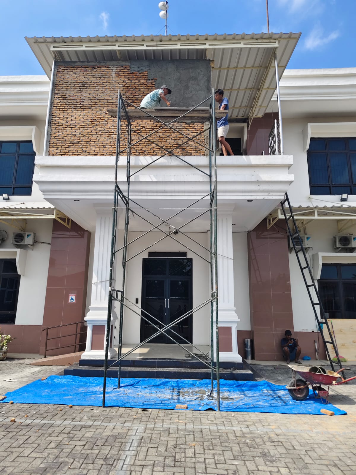 Proses Pembangunan Ruang Tahanan, Ruang Tunggu Jaksa & Advokat