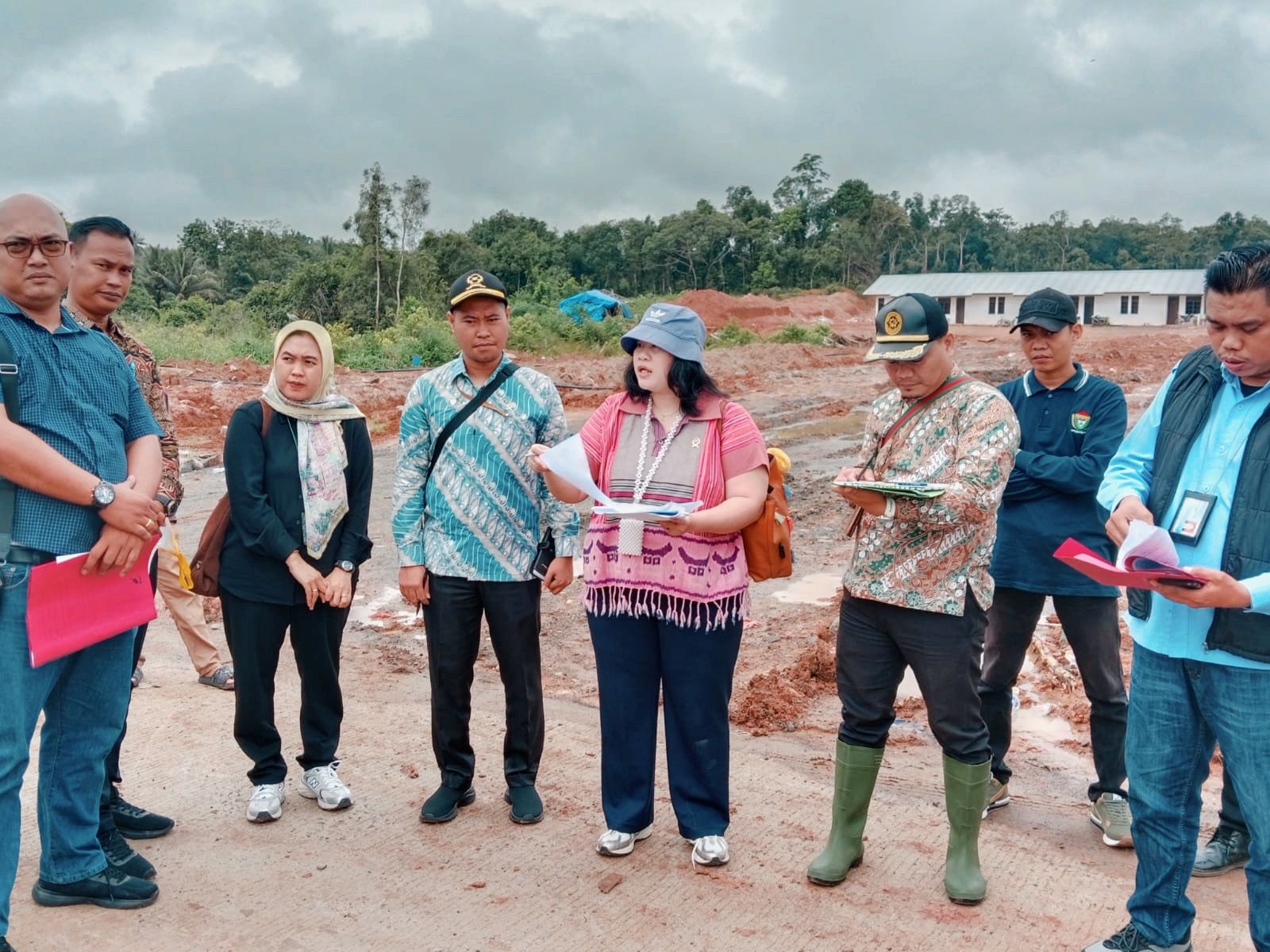 Pemeriksaan setempat Majelis Hakim PN Muara Enim