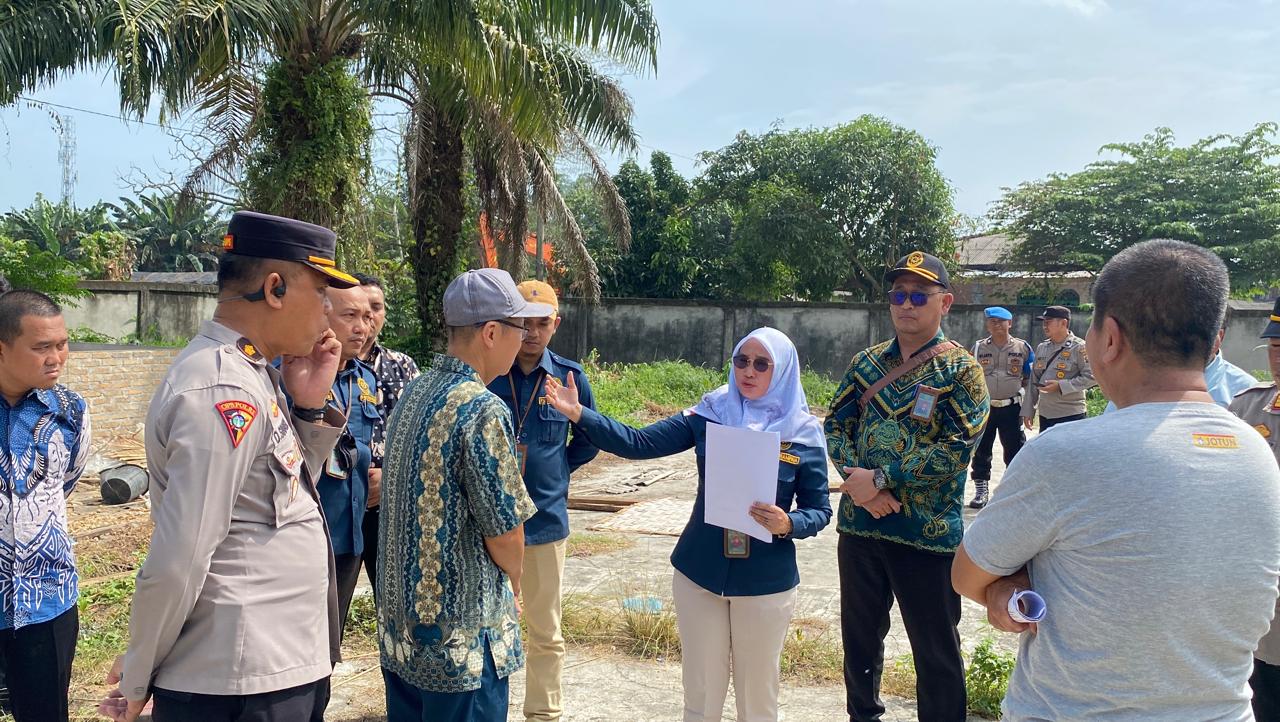 PN Sei Rampah Berhasil Laksanakan Eksekusi Pengosongan Tanah seluas 4.877 M2