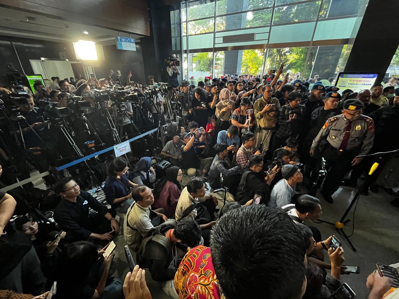 Potret Ketertiban Sidang PN Jakpus di Putusan Hasto Kristiyanto