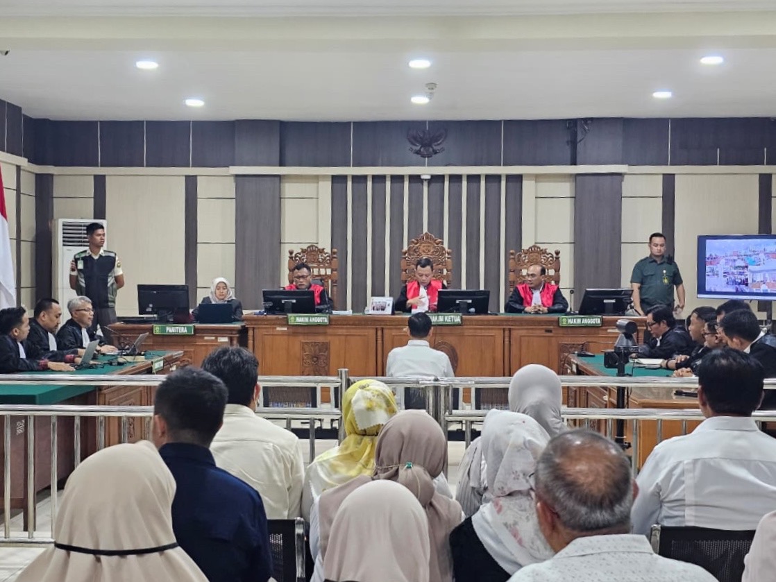 Potret Pembacaan Putusan Sudewo di Pengadilan Tipikor Semarang
